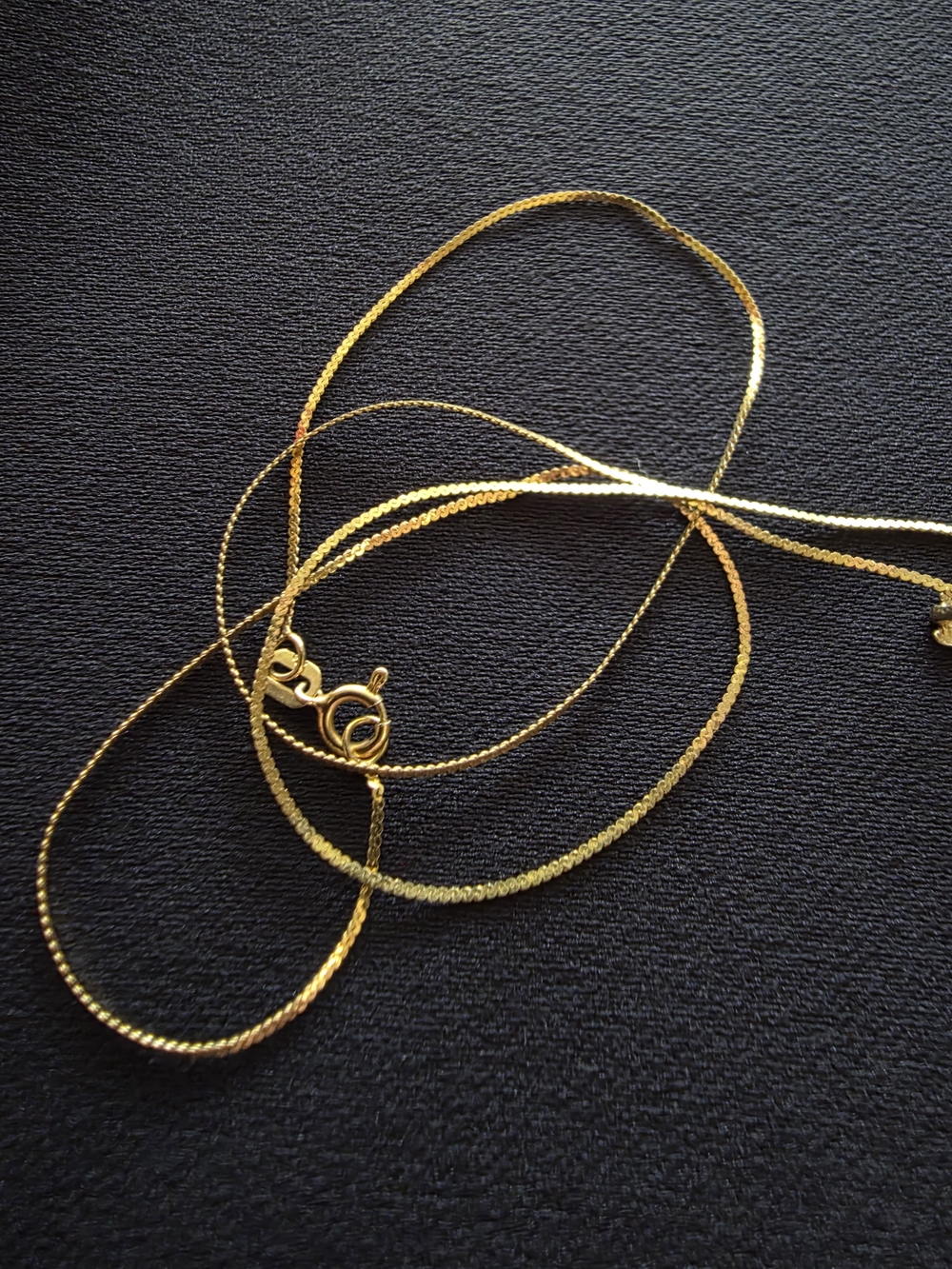 14K Gold Libra Scales of Justice Pendant Necklace 16" Box Chain Estate - Picture 7 of 13